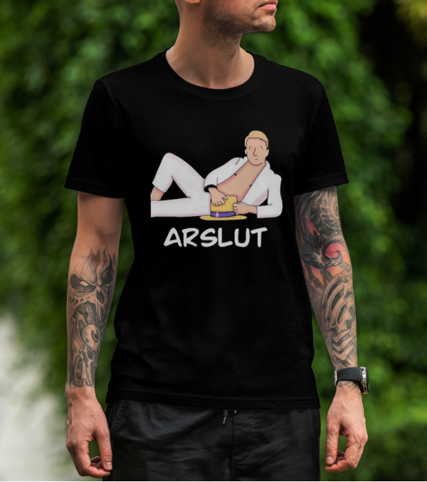 Poorly Drawn Arslut Arsenal T-Shirt