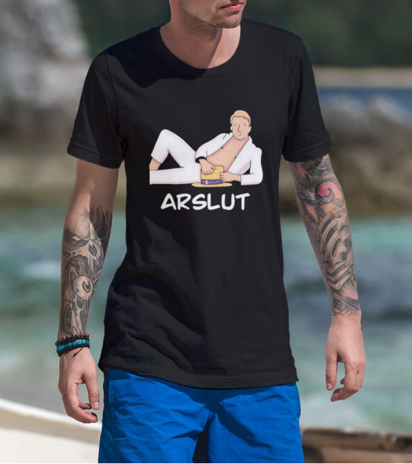 Poorly Drawn Arslut Arsenal T-Shirt