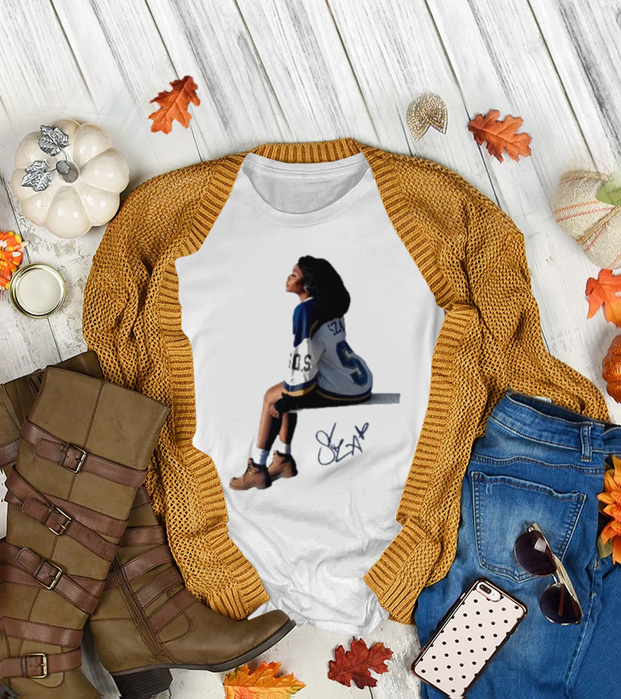 Sza Sos Signature Number 5 Sports T-Shirt