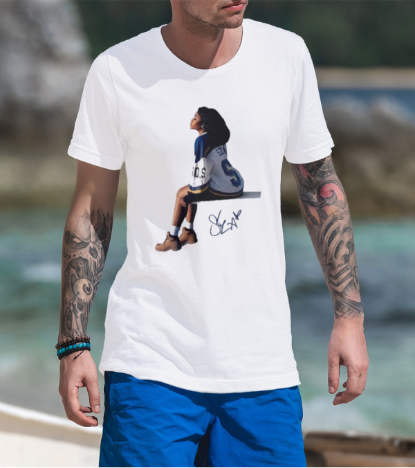 Sza Sos Signature Number 5 Sports T-Shirt
