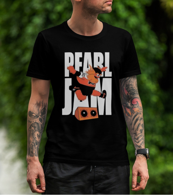 Philadelphia Flyers Gritty Pearl Jam Night T-Shirt