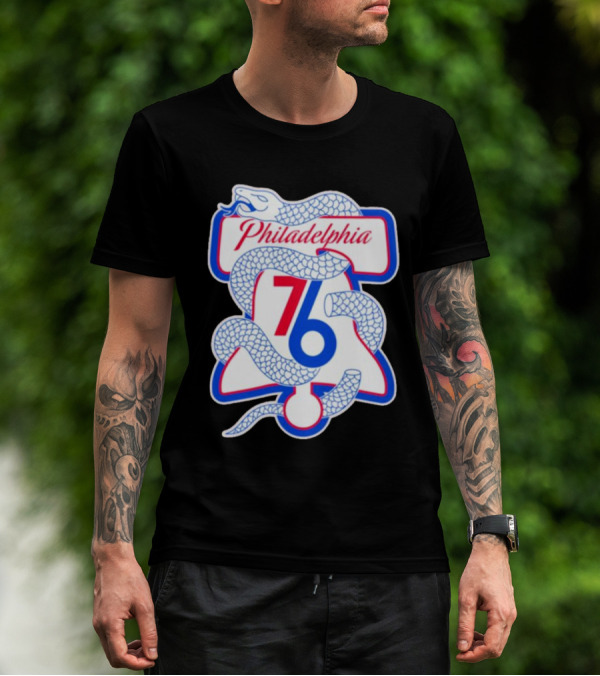 Philadelphia Phillies Liberty Bell Snake 76 T-Shirt