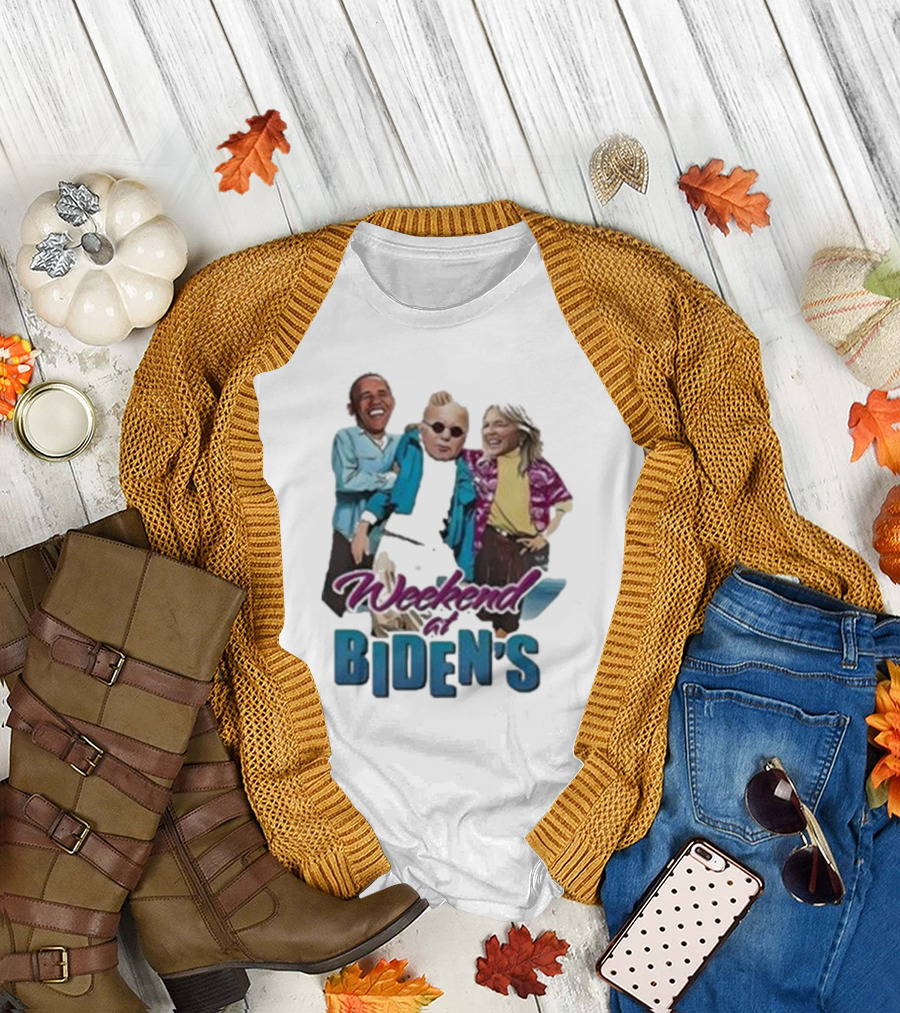 Weekend at Biden’s Obama Joe Biden Jill Biden T-Shirt