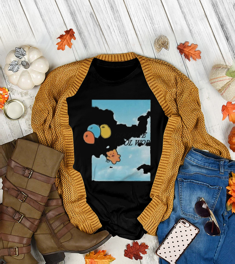 Goodbye Cool World Cloudy Balloon Adventure T-Shirt