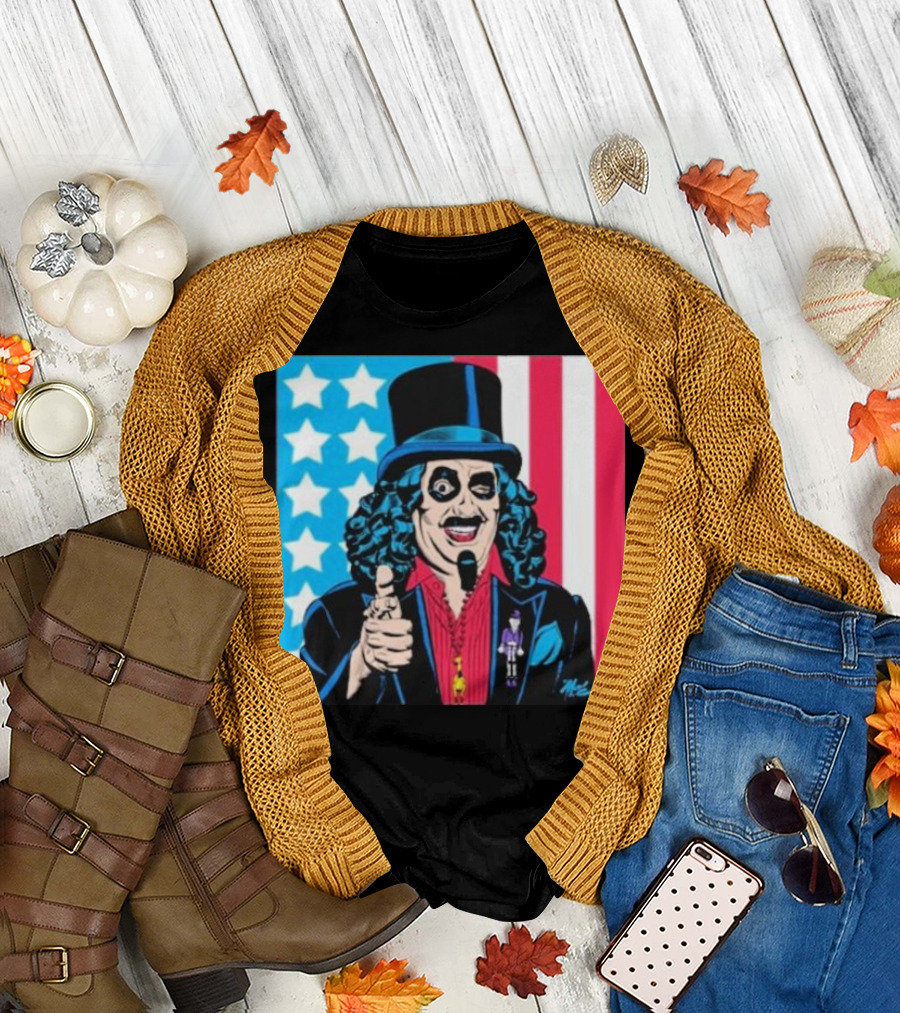 Happy 4th Of July Thanks To My Pal Mitch Oconnell Stars And Stripes Cartoon Character T-Shirt