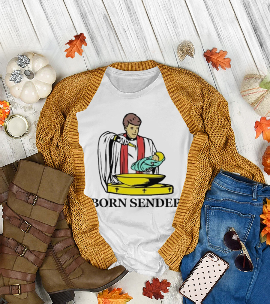 Nelk Boys Born Sender Baptism Priest and Baby T-Shirt