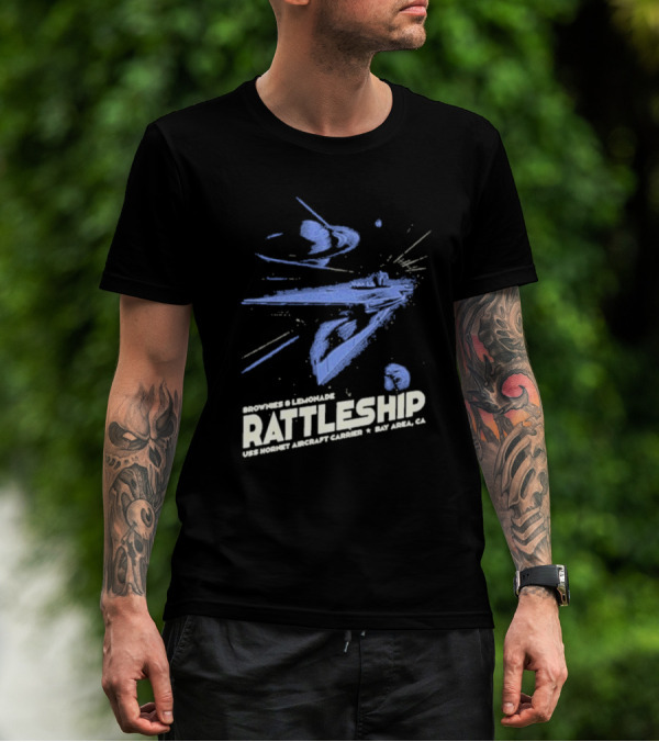 Brownies And Lemonade Rattleship USS Hornet Aircraft Carrier Bay Area CA T-Shirt