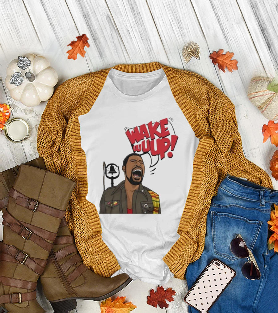 Wake Up 2024 Election Kamala School Daze Spike Lee Laurence Fishburne T-Shirt