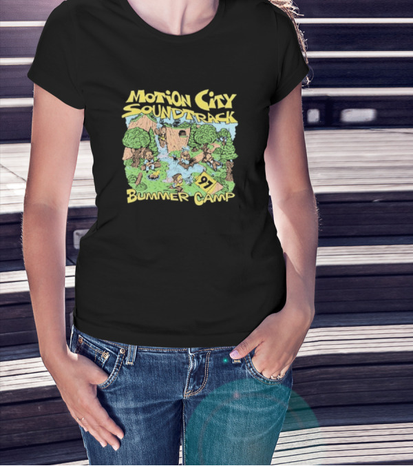 Motion City Soundtrack Bummer Camp 97 Stream Adventure T-Shirt
