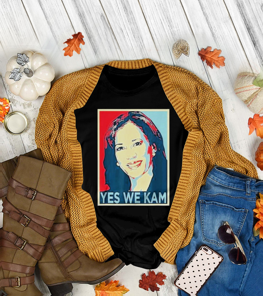 Yes We Kam Kamala Harris Obama Hope T-Shirt