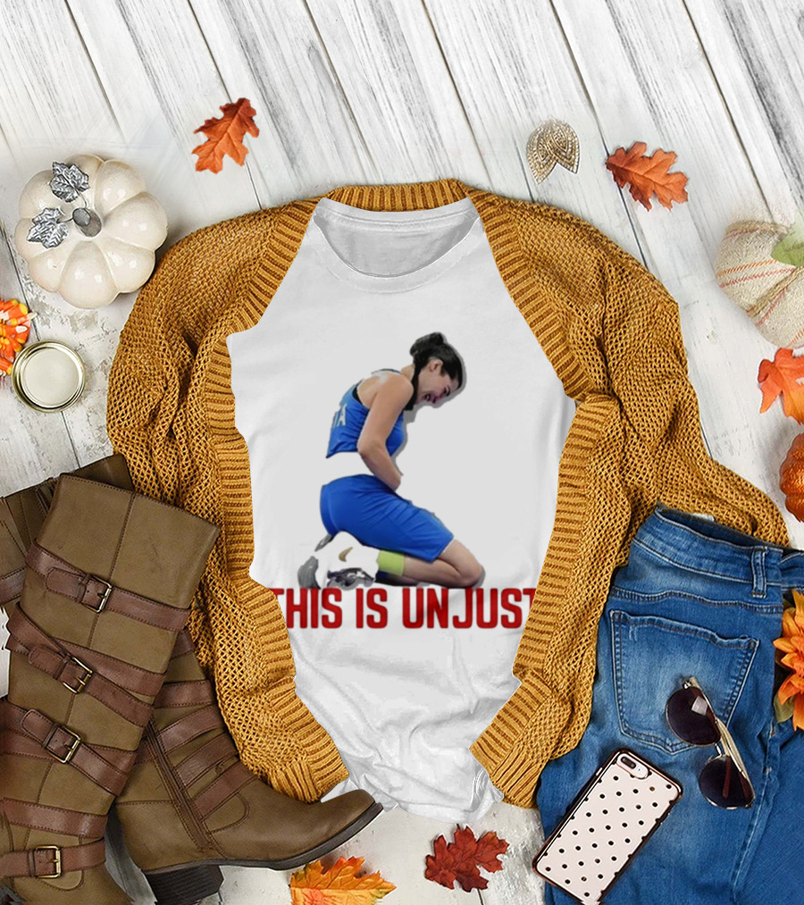 Kellie-Jay Keen Angela Carini This Is Unjust Athlete Kneeling T-Shirt