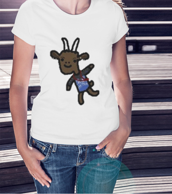 Simone Biles Goat Cartoon Gymnastics T-Shirt