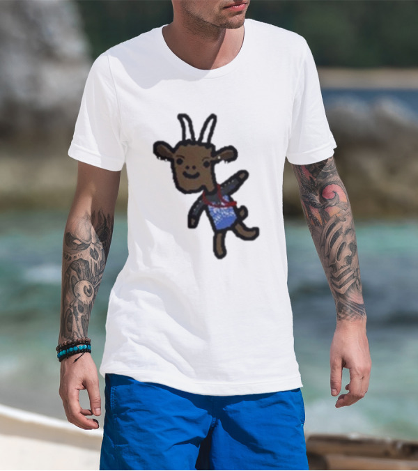 Simone Biles Goat Cartoon Gymnastics T-Shirt