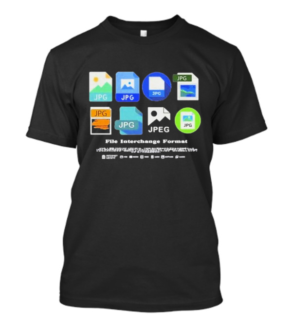 Jpegmafia File Interchange Format Distressed Thumbnails T-Shirt