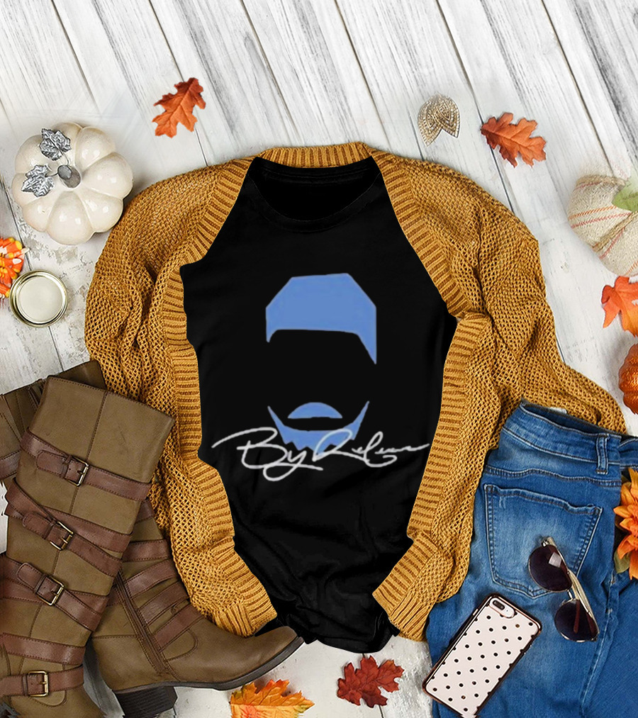J1mmy By Release Signature Blue Bearded T-Shirt