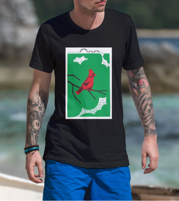 Jason Isbell And The 400 Unit August 8 2024 The Factory St. Louis MO Cardinal On Green Branches T-Shirt