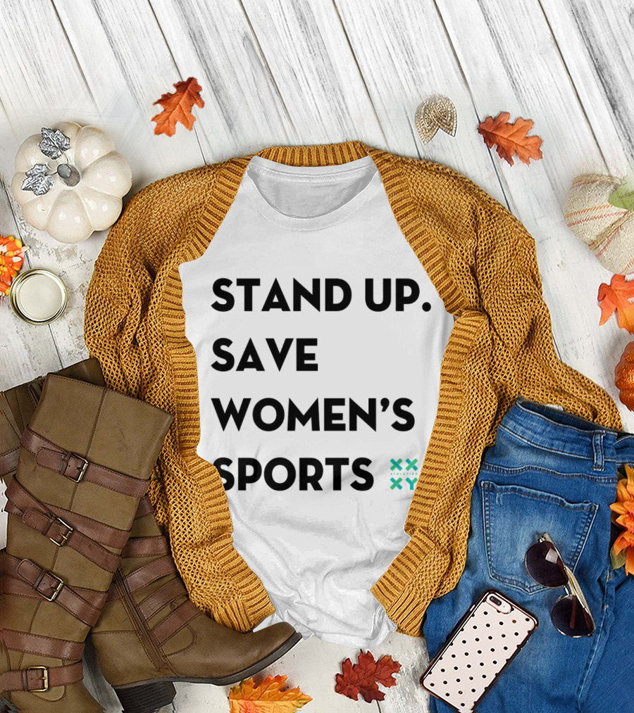 Stand Up Save Women’s Sports Jennifer Sey Xx Xy Athletics T-Shirt