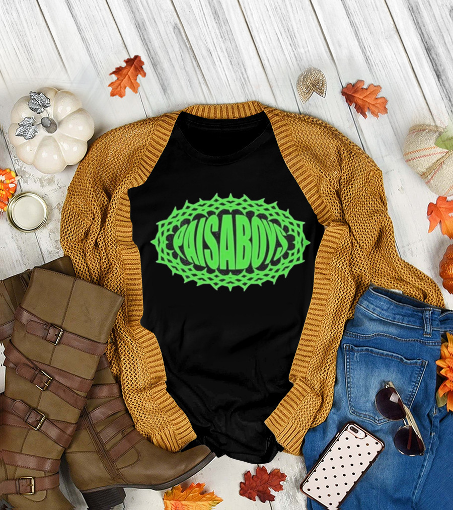 Paisaboys Imported Goods Hierro Green Mesh T-Shirt