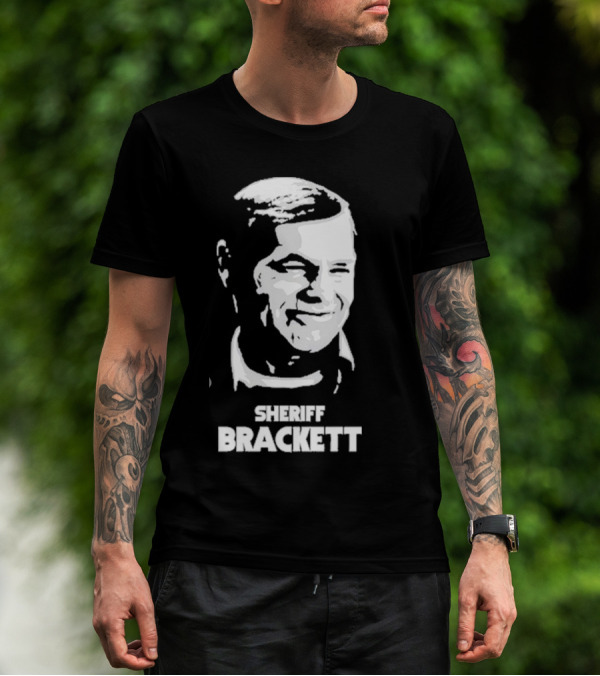 Sheriff Brackett Fright Rags Monochrome T-Shirt