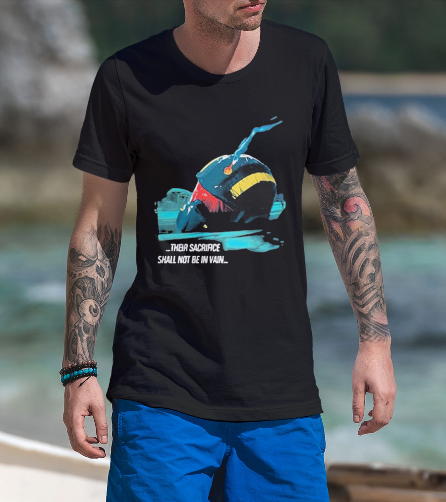 Helldivers Malevelon Creek Sacrifice Their Sacrifice Shall Not Be In Vain T-Shirt