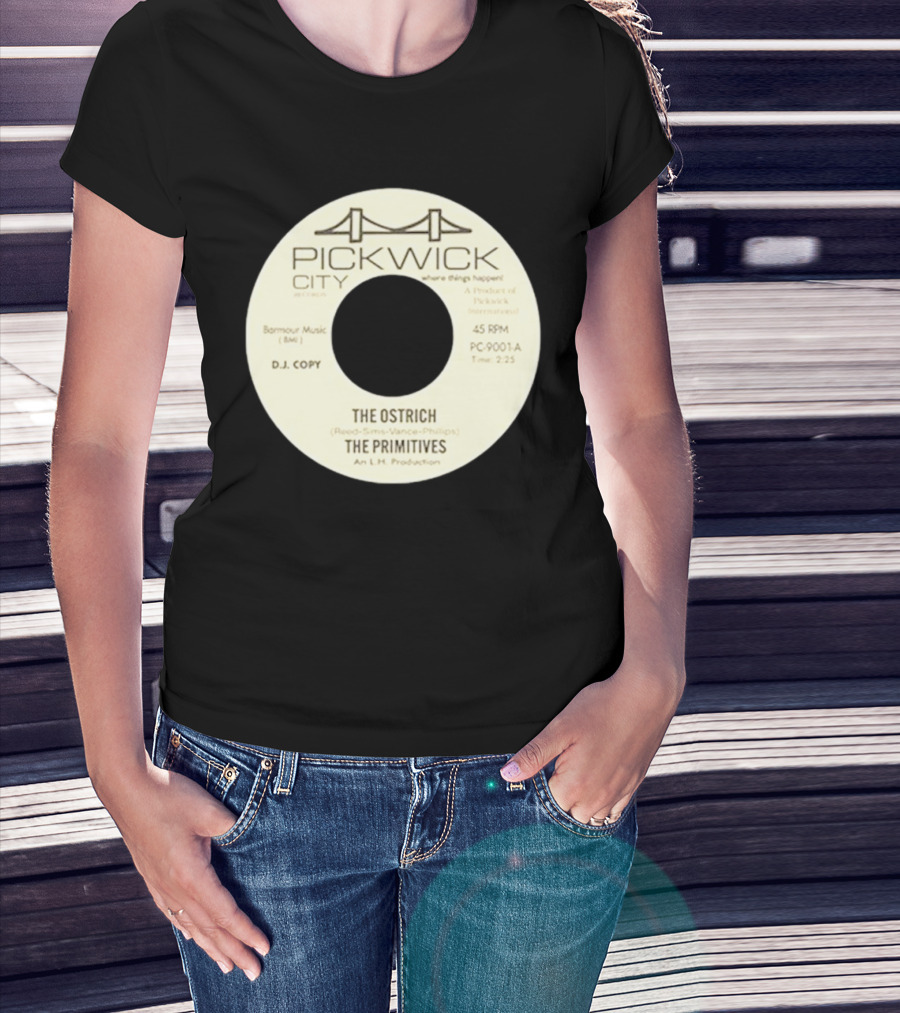 Pickwick City The Ostrich The Primitives 45 RPM T-Shirt