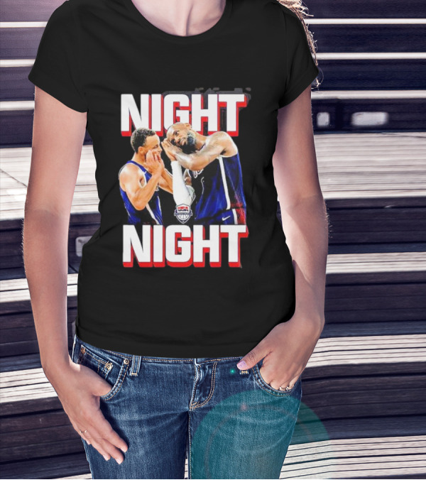 NIGHT NIGHT PREMIUM Steph Curry New T-Shirt