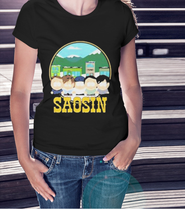 Saosin South Park Cartoon Band T-Shirt