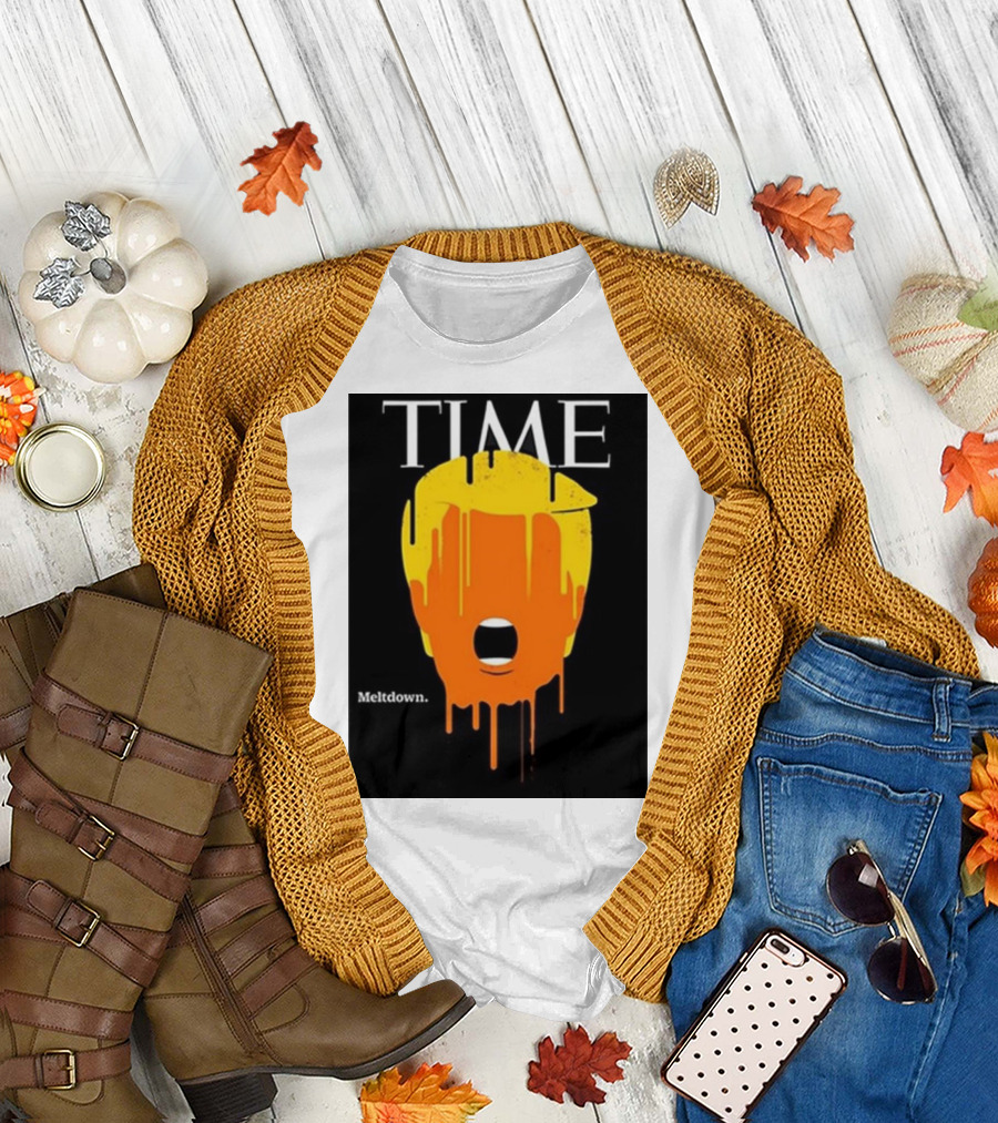 Time Meltdown Sophie Louise Delquié Donald Trump T-Shirt