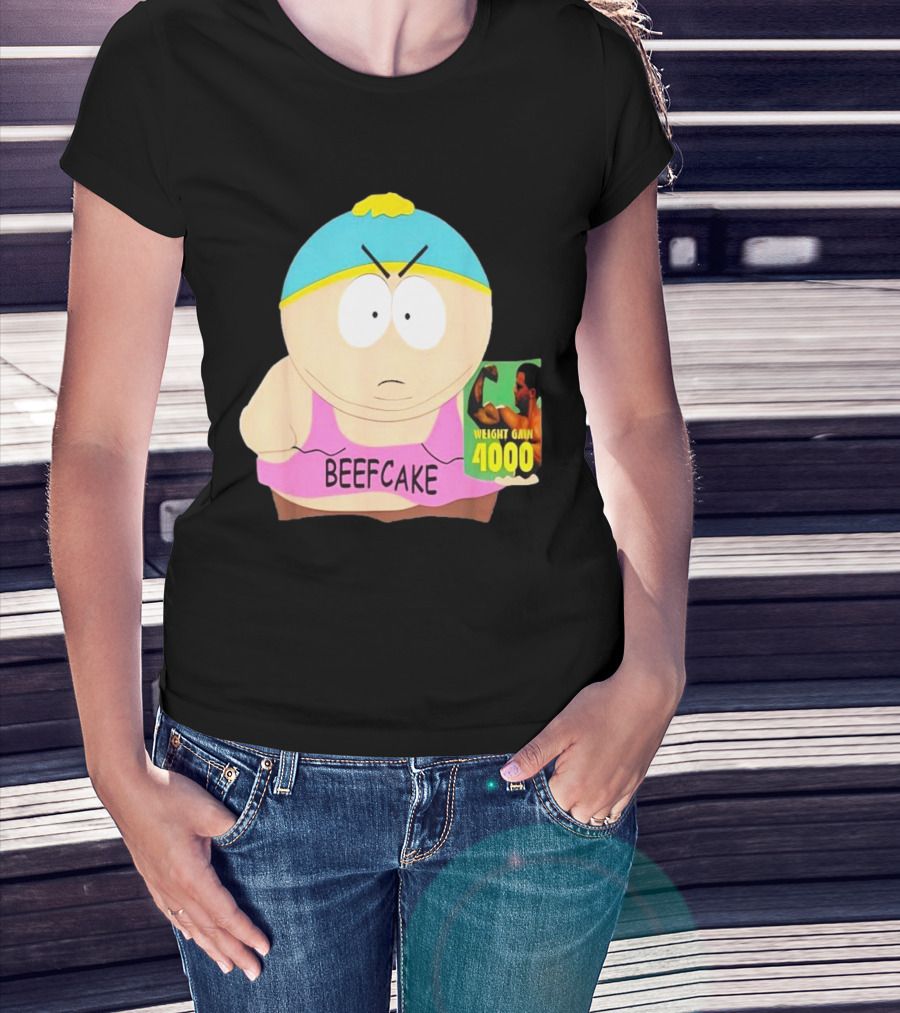 Eric Cartman Beefcake Weight Gain 4000 Promotion 2000 T-Shirt