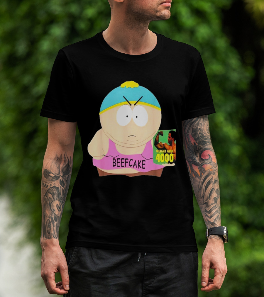 Eric Cartman Beefcake Weight Gain 4000 Promotion 2000 T-Shirt