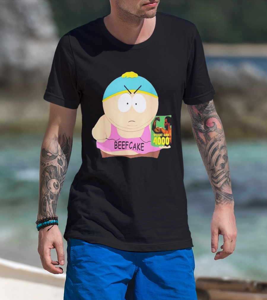 Eric Cartman Beefcake Weight Gain 4000 Promotion 2000 T-Shirt