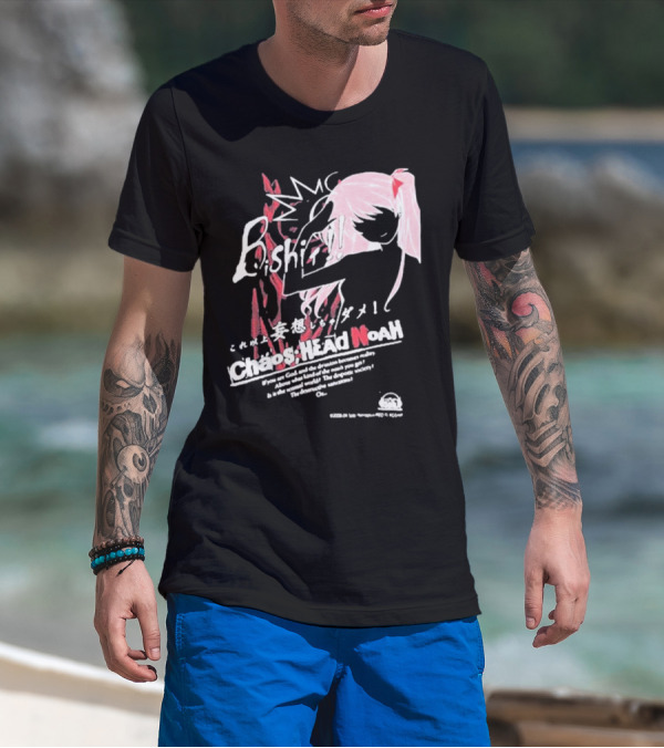 Chaos Head Noah Bishōjo Anime Waifu Manga Styling T-Shirt