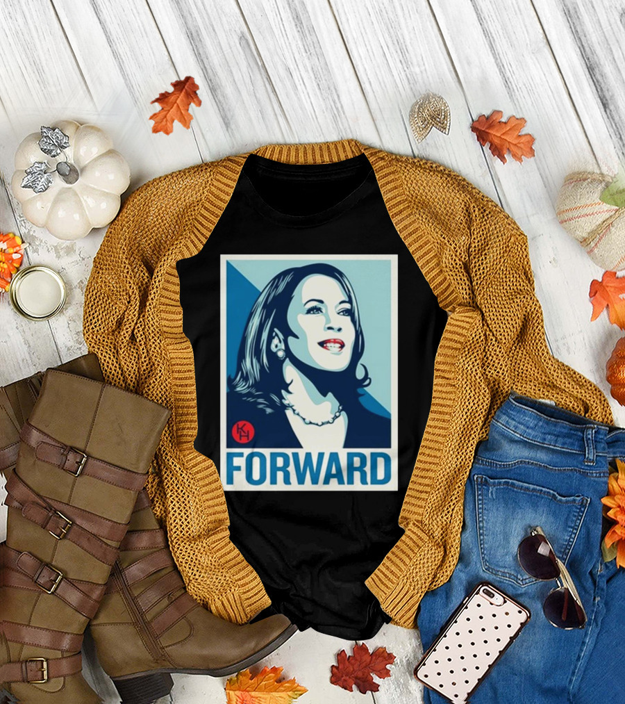 Forward Shepard Fairey Kamala Harris KH T-Shirt