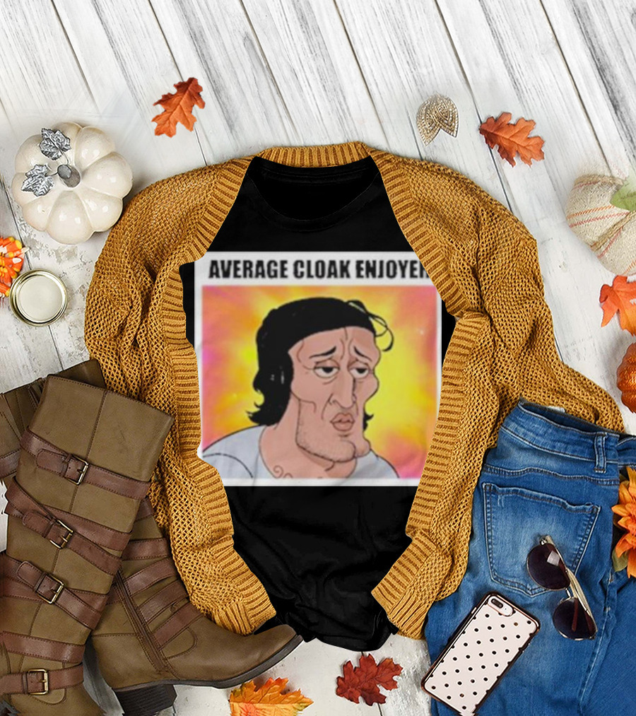 Average Cloak Enjoyer Parody Meme Comic T-Shirt