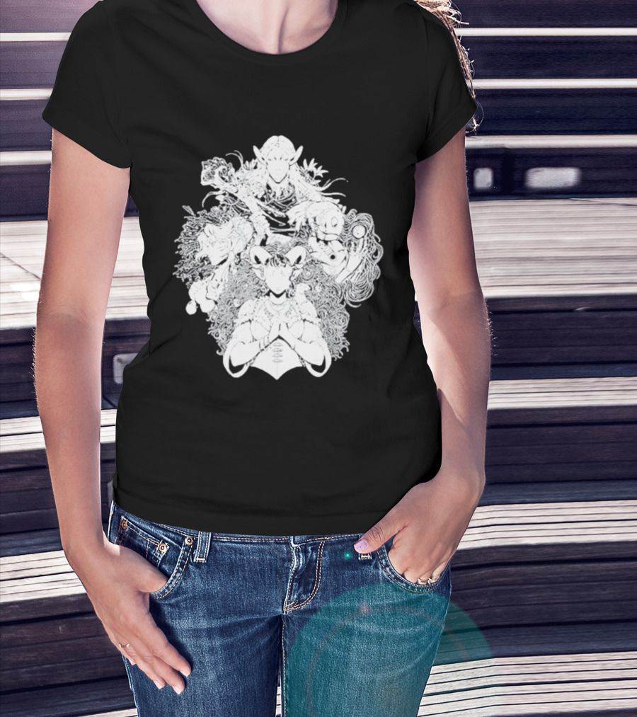 Critical Role Healing Party Characters T-Shirt