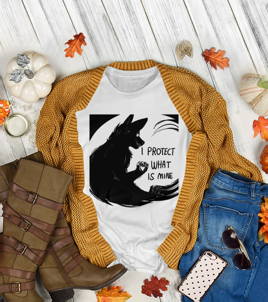 I Protect What Is Mine Wolf T-Shirt