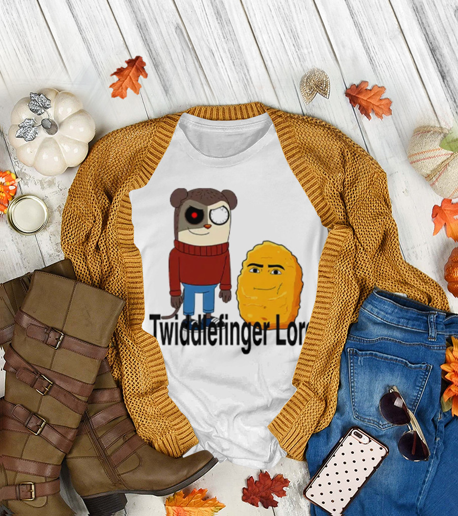 Twiddlefinger Lore Max And Nugget Cartoon Characters T-Shirt