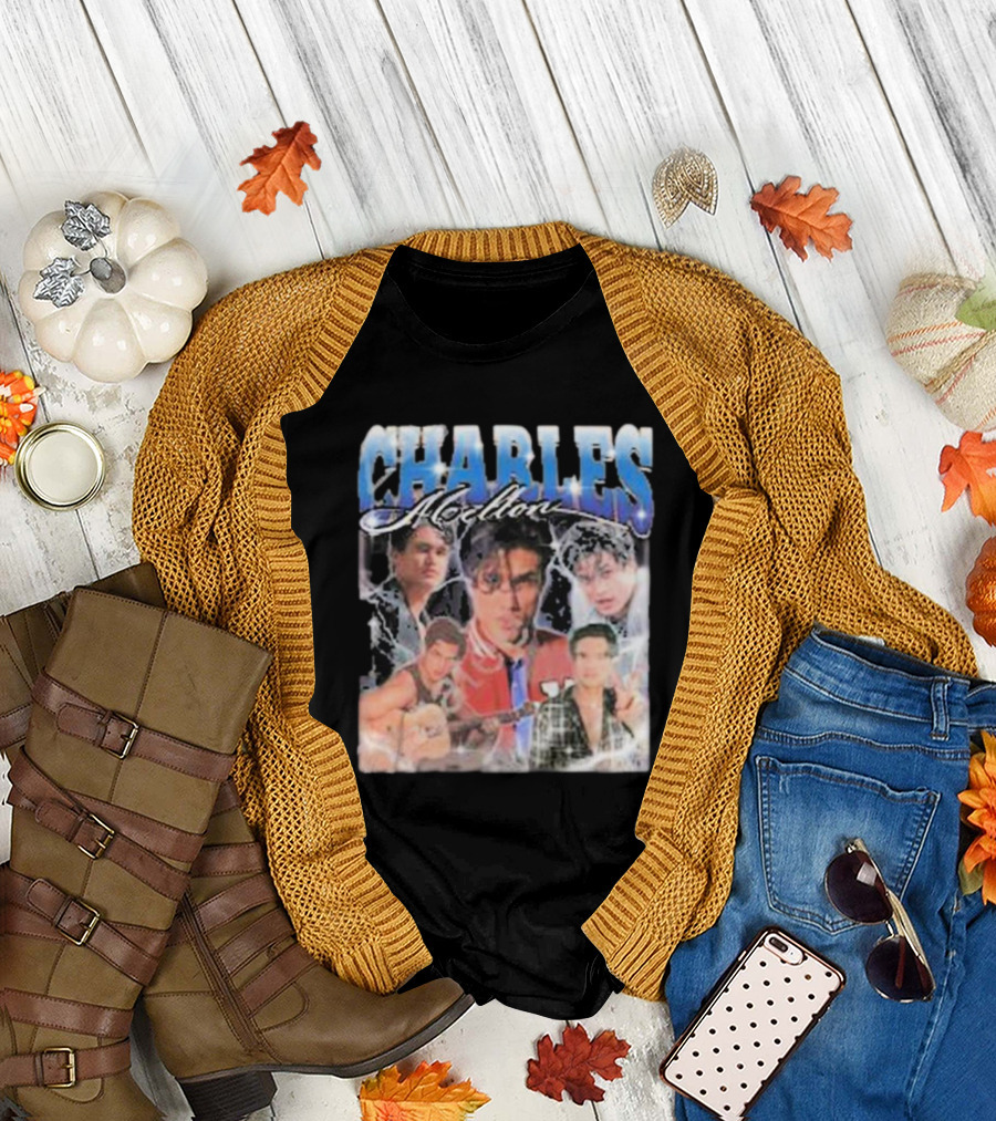 CHARLES Melton Collage T-Shirt