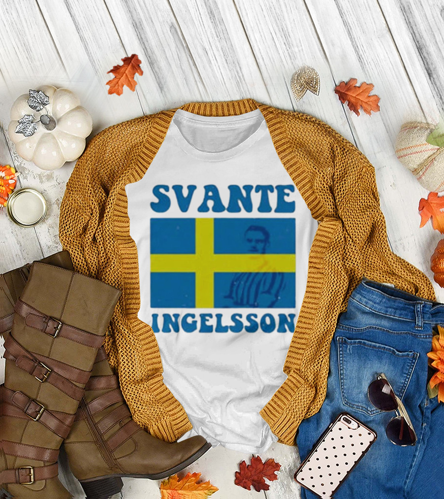 Svante Ingelsson Swedish Flag Sheffield Wednesday EFL T-Shirt