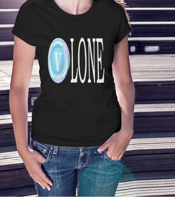 Bussinapparelco Vlone Vbuck Coin Icon And Text T-Shirt