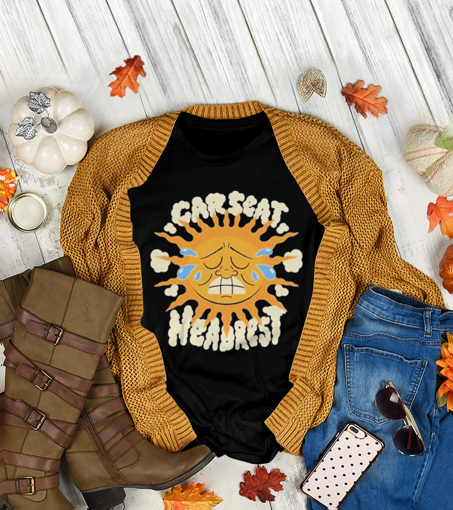 Car Seat Headrest Crying Sun T-Shirt