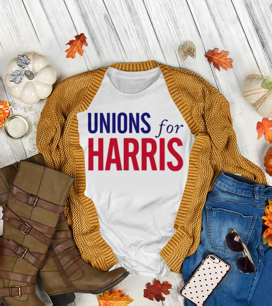 DNC Convention 2024 Unions for Harris T-Shirt
