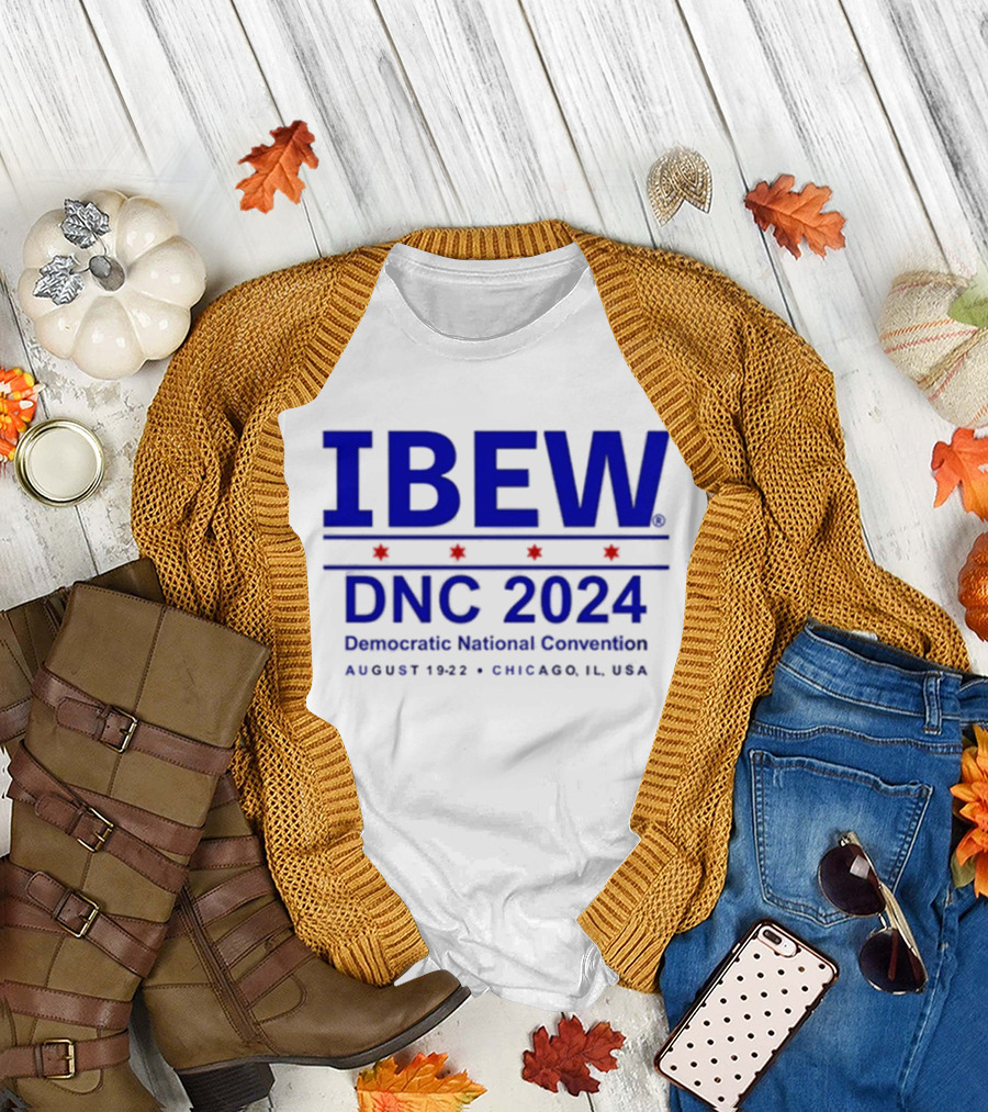 IBEW DNC 2024 Democratic National Convention August 19-22 Chicago IL USA T-Shirt
