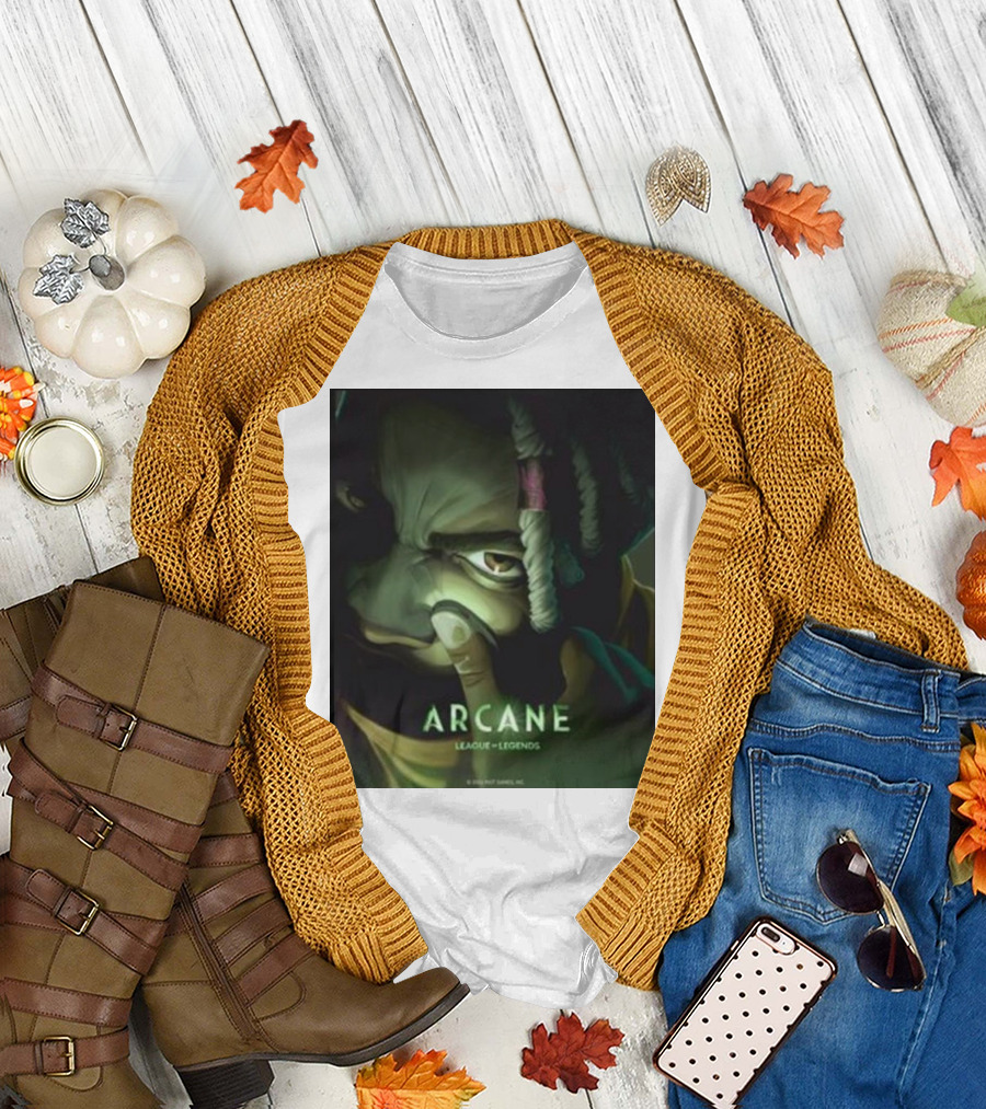 Arcane League of Legends Netflix 2024 Ekko Returns T-Shirt