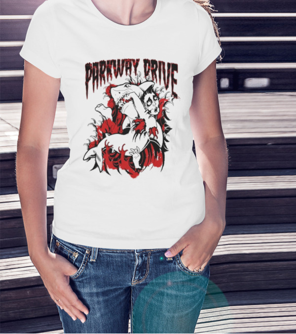 Parkway Drive Blood In The Water Shark Attack T-Shirt