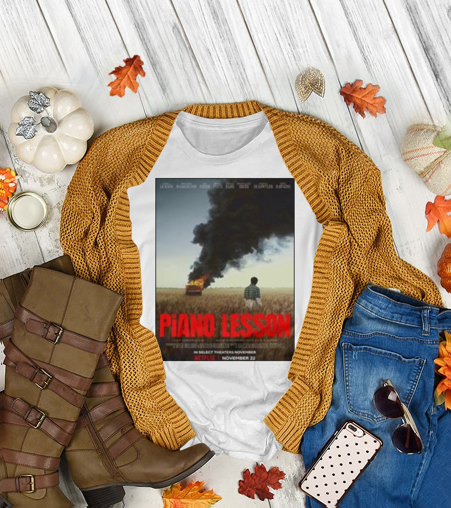 Piano Lesson Directed Malcolm Washington Starring Samuel L Jackson John David Washington Netflix November 22 T-Shirt
