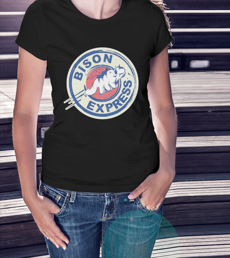Bison Express Flying Bison Vintage Logo Avatar Reference T-Shirt