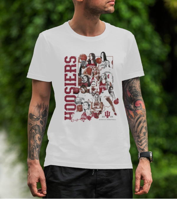 Indiana Hoosiers 23-24 Women's Basketball Team Exclusive Release T-Shirt