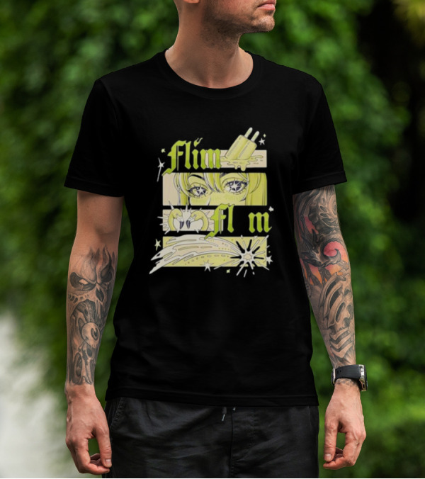 Flim Flam Popsicle Stars Anime Eyes Explosion T-Shirt