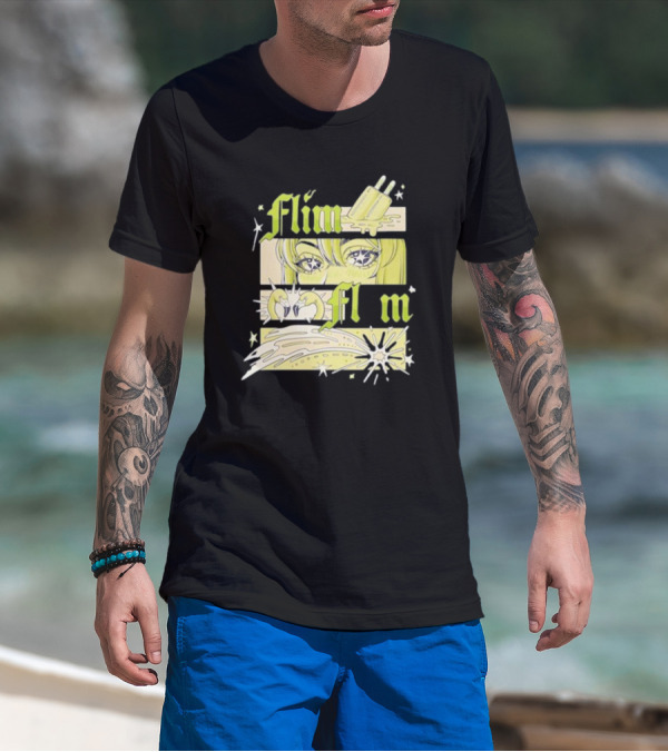 Flim Flam Popsicle Stars Anime Eyes Explosion T-Shirt